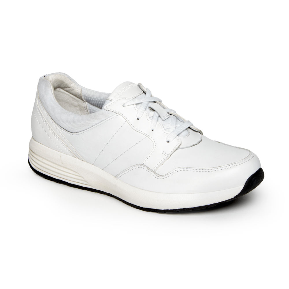 Tenis Rockport Mulher Branco - Trustride Lace-Up - 51289FGWD